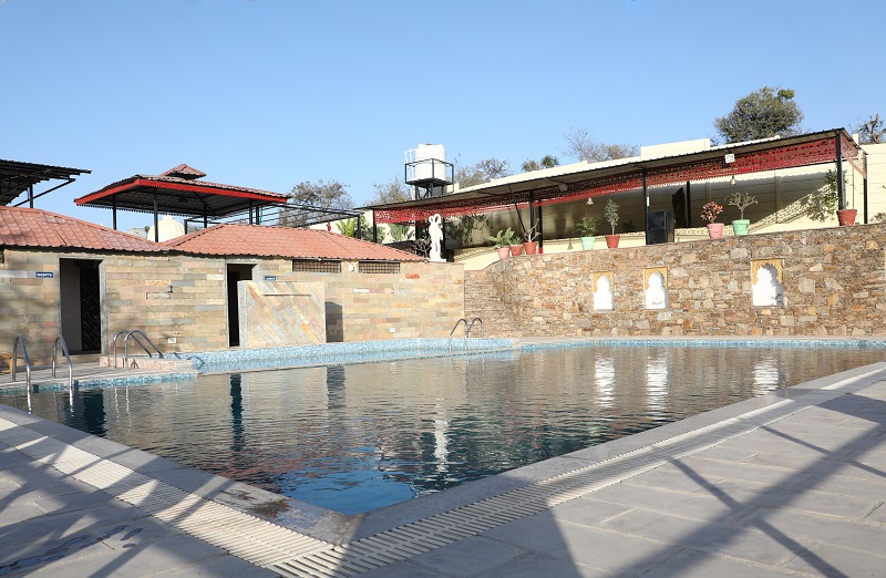 Best Swimming Pool Resort near Udaipur